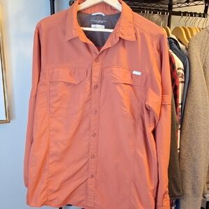 Columbia Men's Rust Shirt Jacket